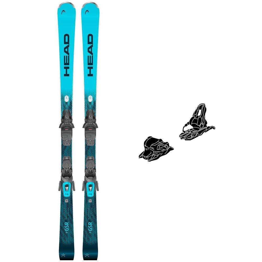 Head - Pack Ski Wc Rebels E.Gsr - 177 + Pr 11 Gw Br.78 Black Matt Speed Blue - Ski