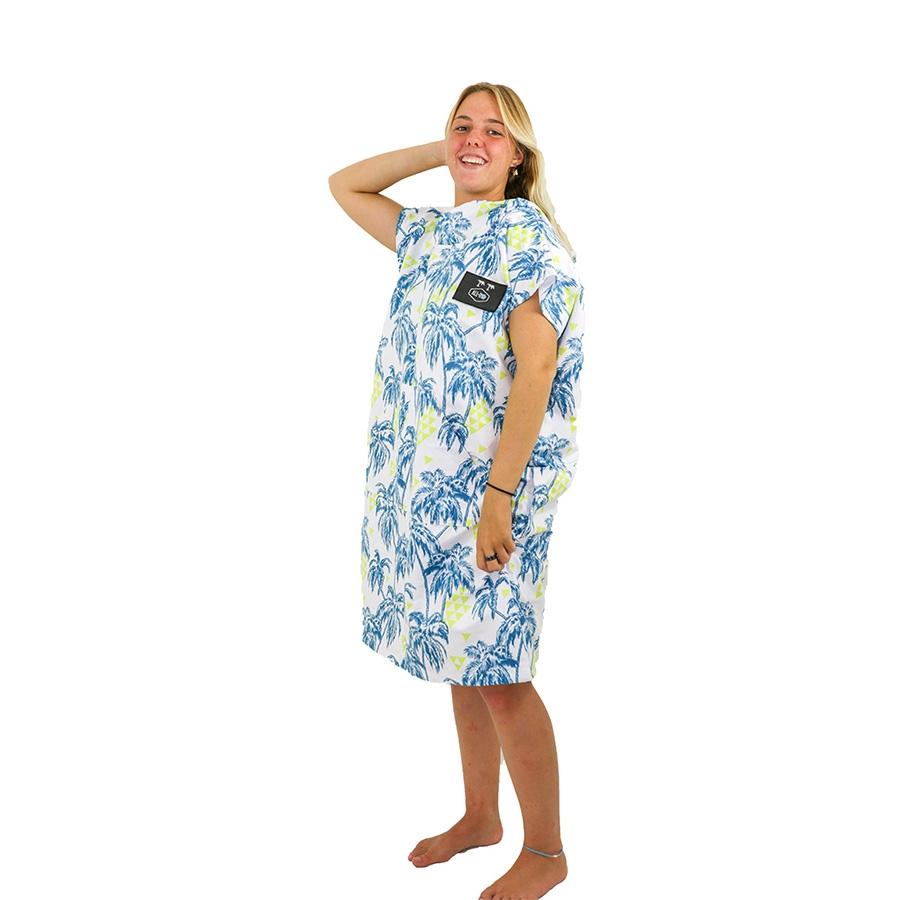 All-In - Travel - Palm Tree / Yellow Fluo - Changing Robe