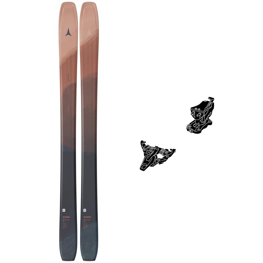 Atomic - Touring ski set Backland 101 W + bindings - Touring skis