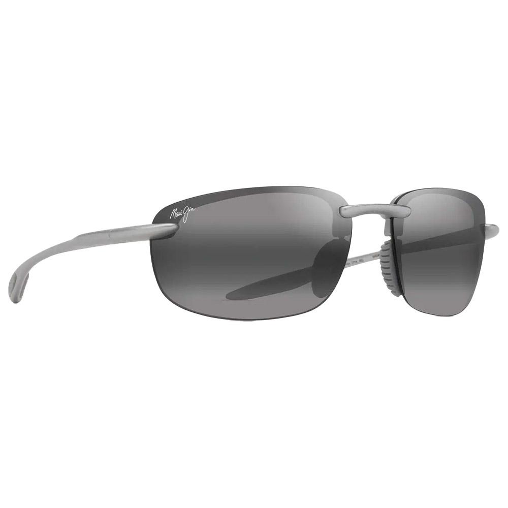 Maui Jim - Hookipa Ultra Metal Matte Silver Neutral Grey MauiUltra - Sunglasses