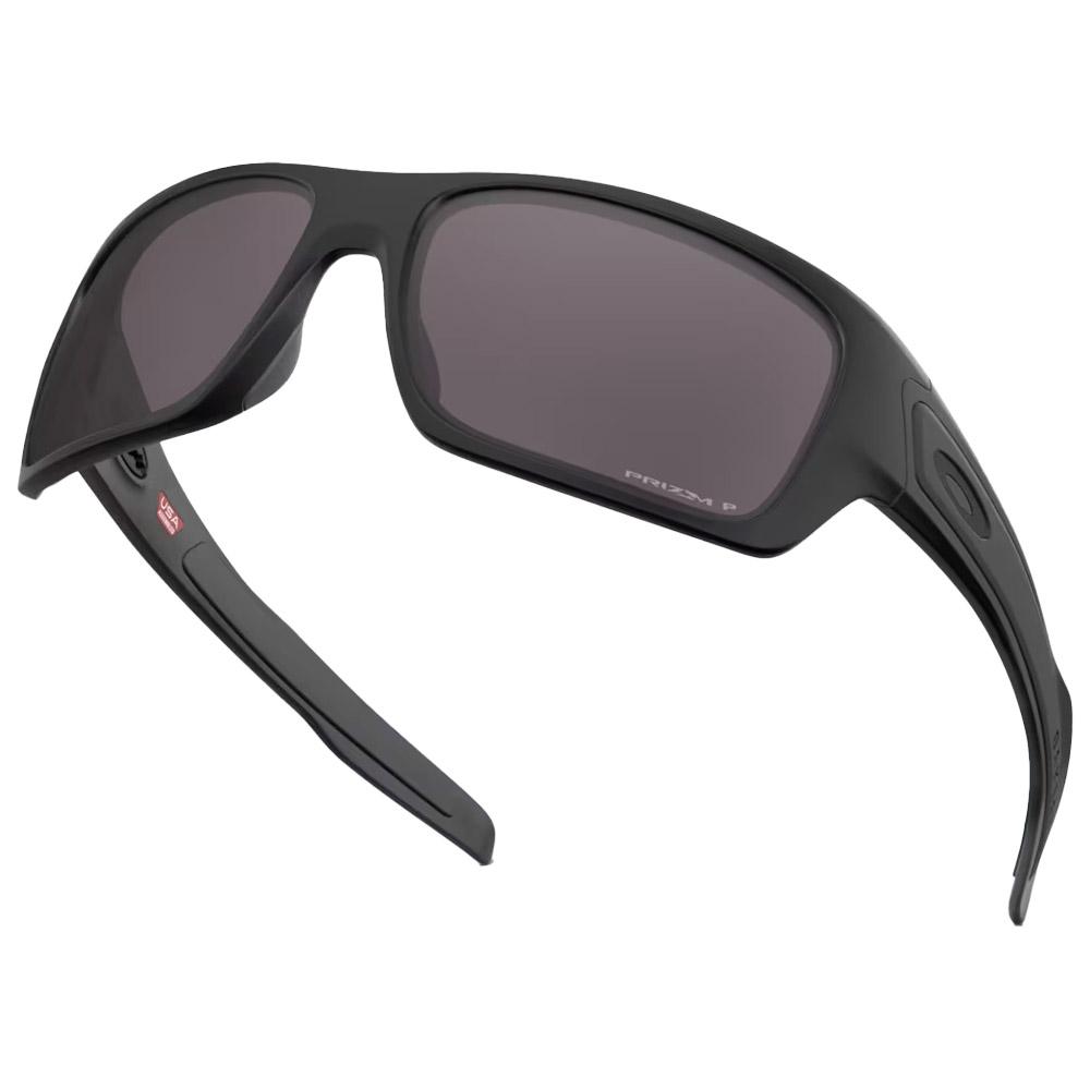 Oakley - Turbine Matte Black Prizm Grey Polarized - Sunglasses