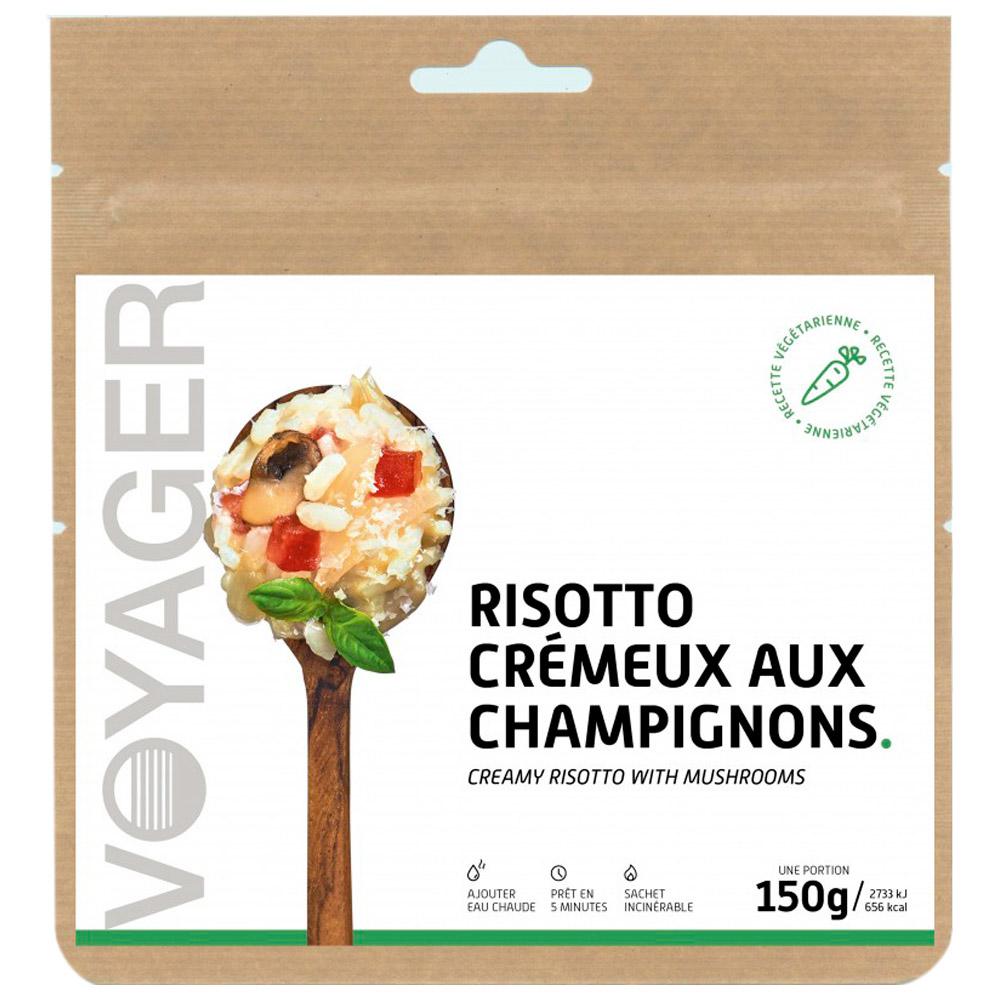 Voyager - Risotto Crémeux Aux Champignons 150 g. - Freeze-dried meals