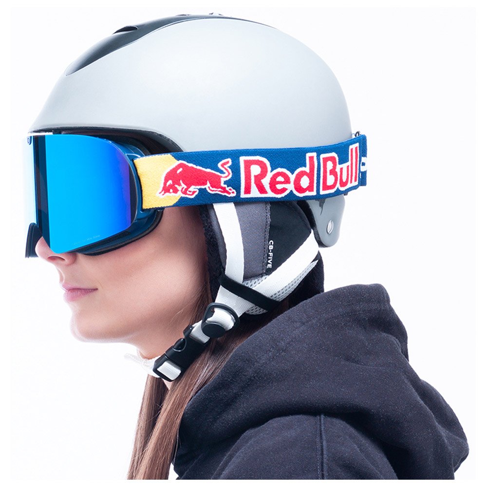 GAFAS & CASCOS Red bull SLOPE - Gafas de esquí black/silver snow - Private  Sport Shop
