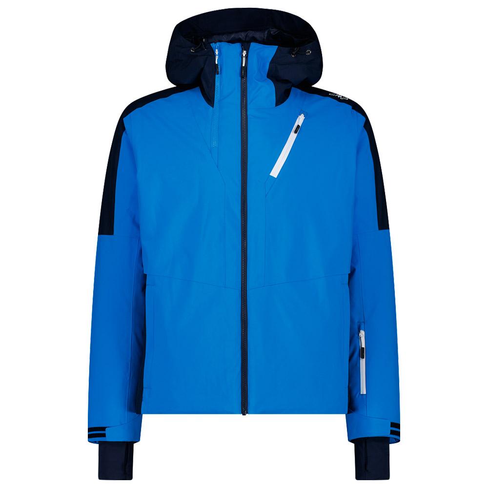 CMP - Man Jacket Fix Hood Royal Blue - 48 - Ski Jacket
