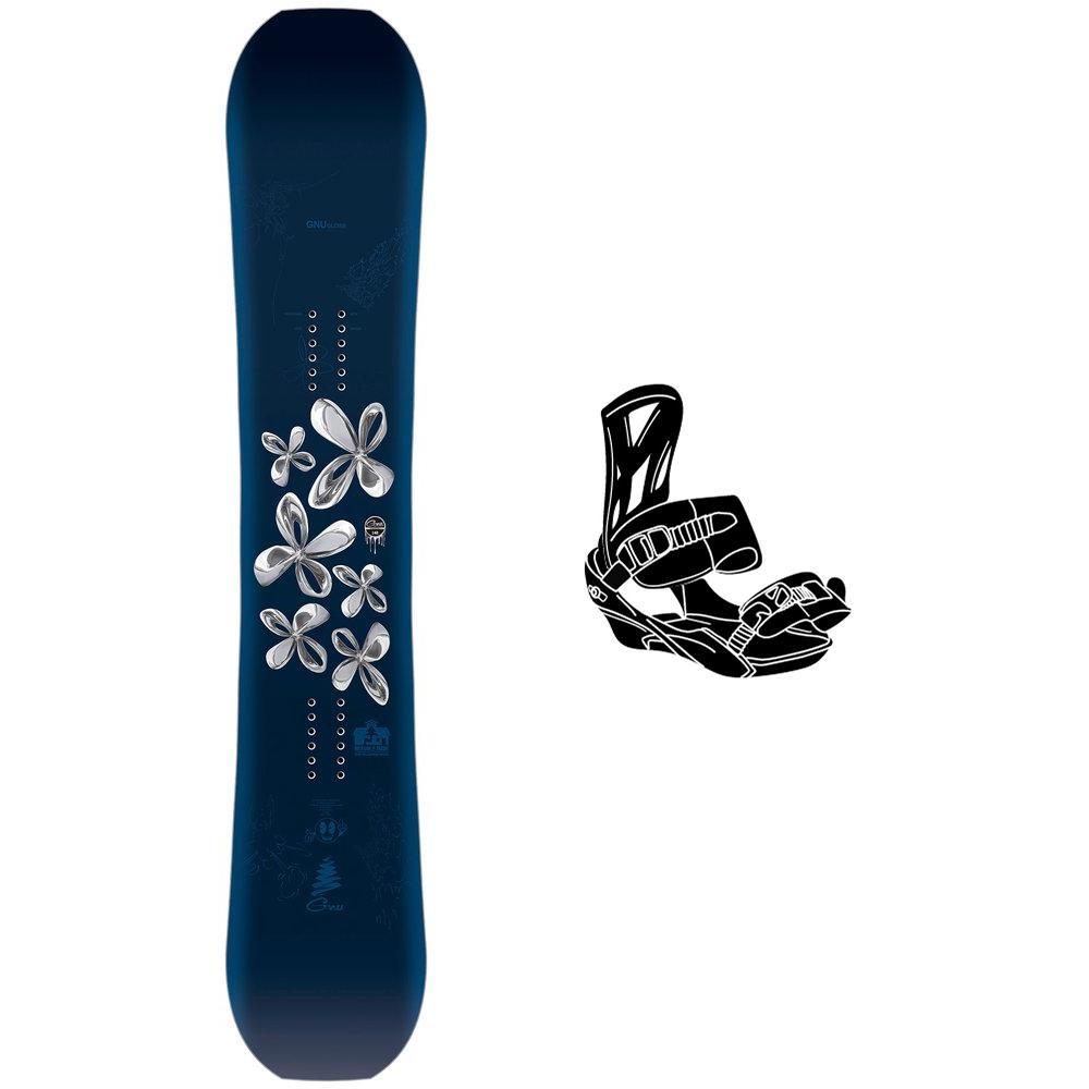 Gnu - Snowboard set Gloss + bindings - Snowboard