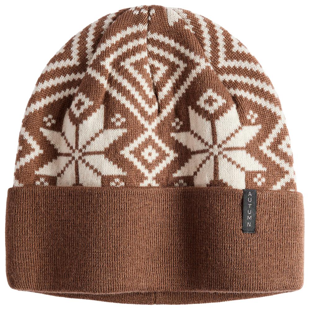 Autumn - Nordic Knit Brown - Mütze - Braun - Glisshop.de