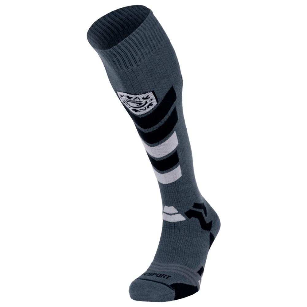 Bv Sport - Slide Elite High Noir Gris - 45-47 - Socks