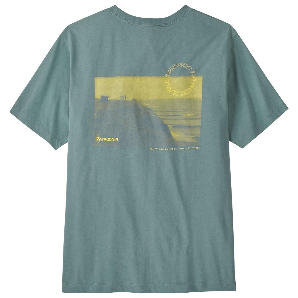 Patagonia - Water People Spotter Blue Sage - XL - T-Shirt - Größe XL - Blau - Herren - Glisshop.de