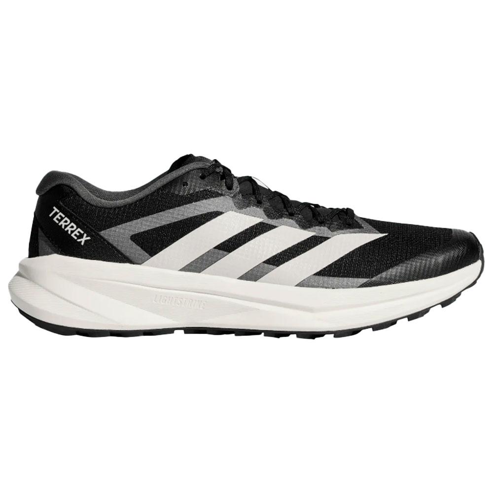 adidas - Terrex Agravic Lite Wmn Cblack Greone Owhite - 40 - Trail shoes