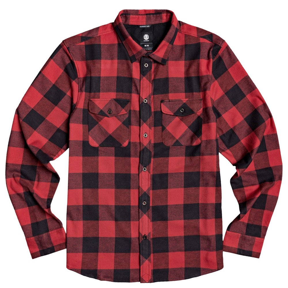Element Shirt Tacoma Pompeian Red - Winter 2021 | Glisshop