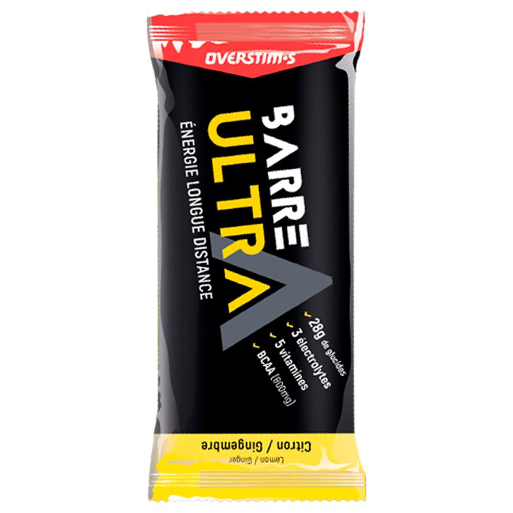 Overstims - Ultra Bar 40 g. Citron & Gingembre - Energy bar