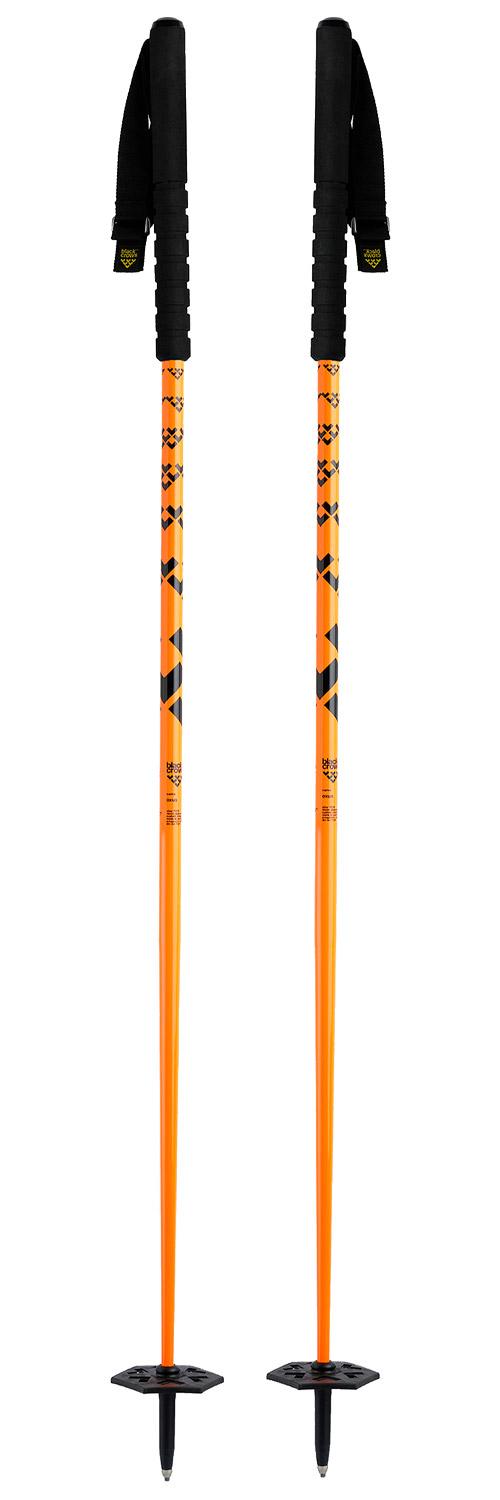 Black Crows - Oxus Orange - 125 - Stöcke - Größe 125 - Goldange - Glisshop.de