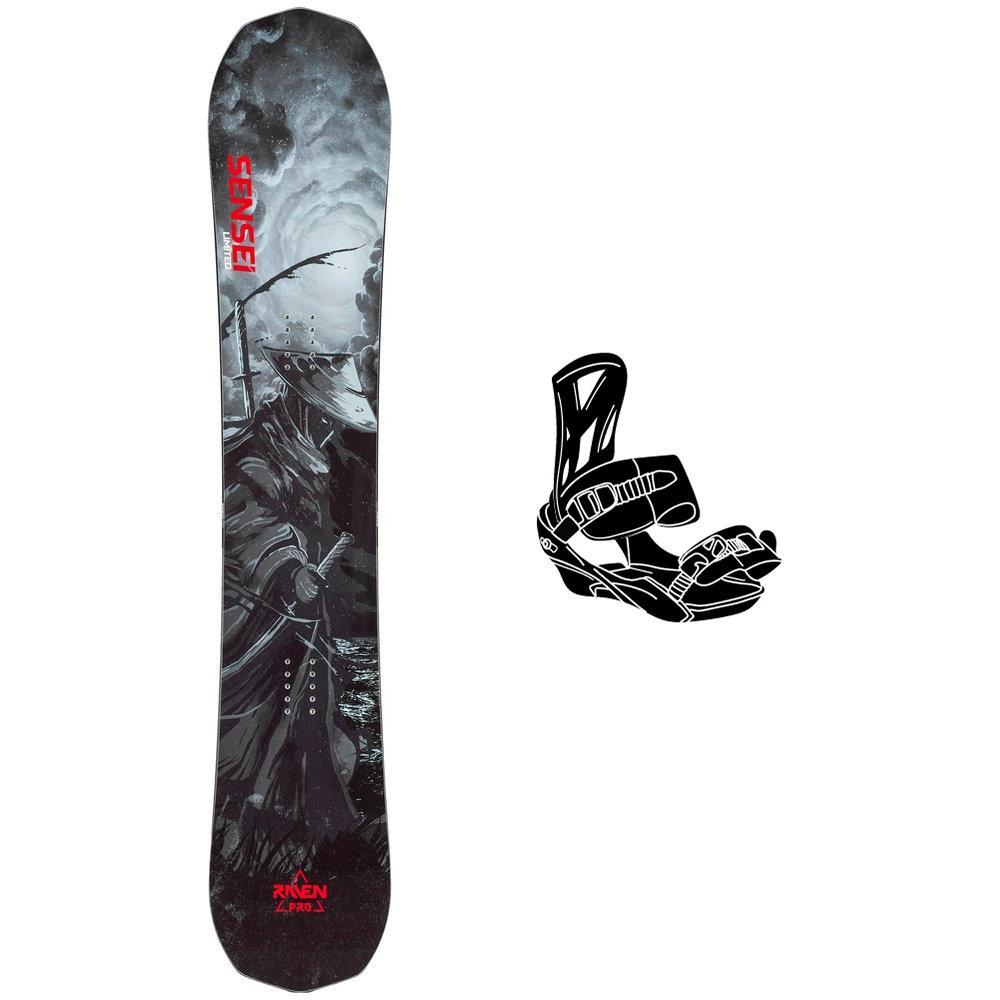 Raven - Pack Snowboard Sensei Limited - 160W + King - Snowboard