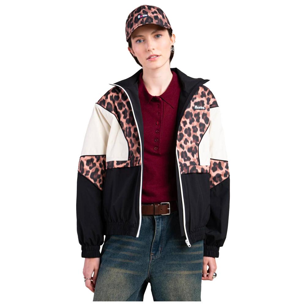 Flotte - Saint Martin New Leopard Ombre - S - Kapuzenjacke