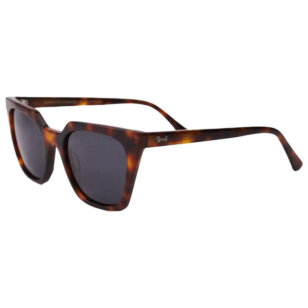 Binocle Eyewear - Manhattan Shiny Tortoise Gradient Grey Polarized - Sunglasses