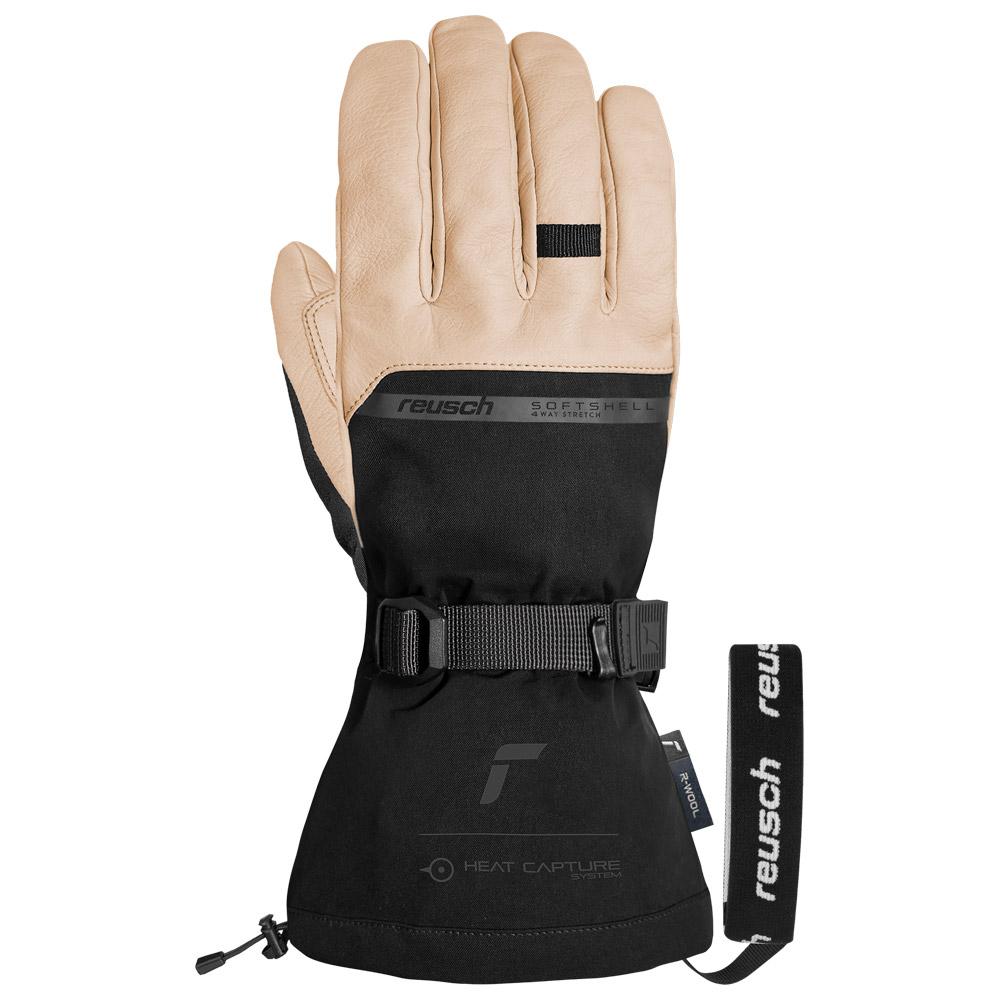 Reusch - Duality R-Wool Tan Black - 8 - Handschuhe - Größe 8 - Schwarz - Damen - Glisshop.de