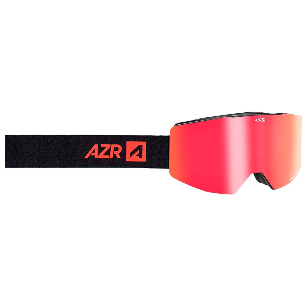 AZR - Power Otg Noir Mat Rouge Multicouche + Jaune - Goggles
