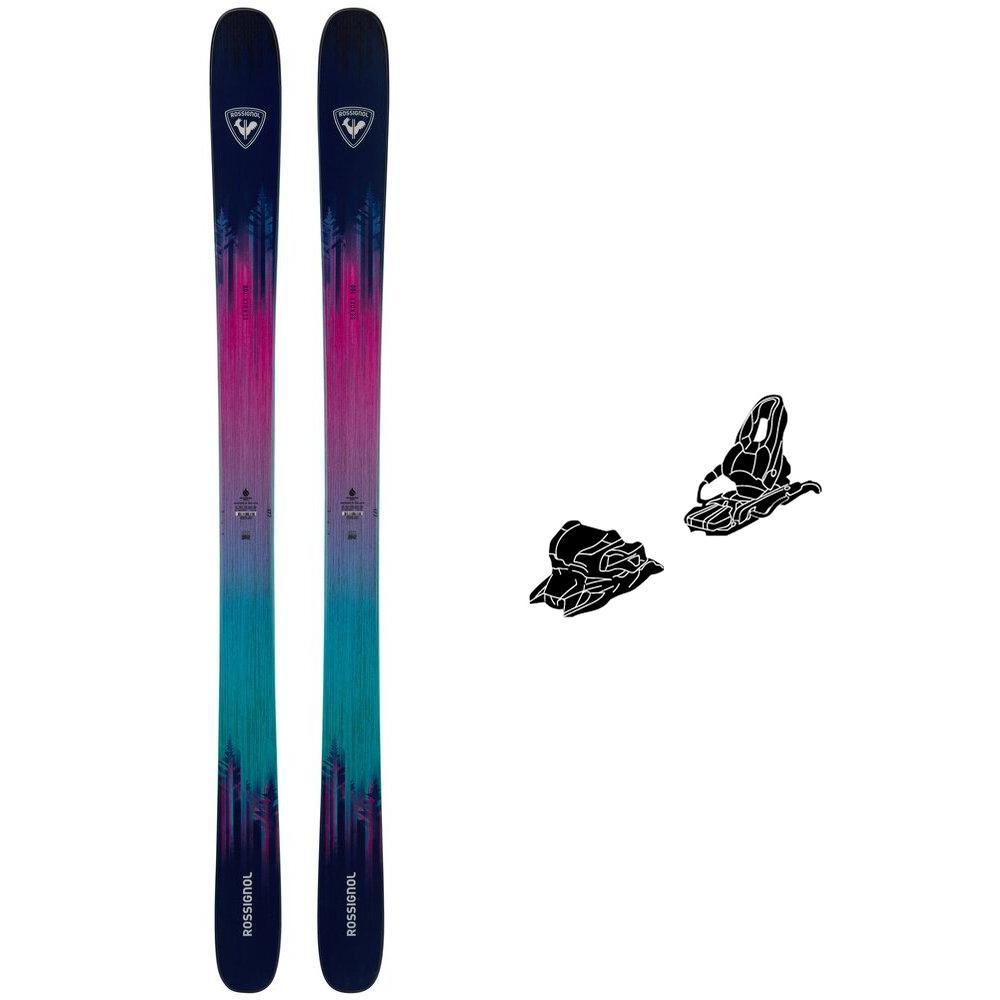 Rossignol - Pack Ski Sender 100 - 170 + Attack Lyt 11 Gw Br.110 Solid Black - Ski