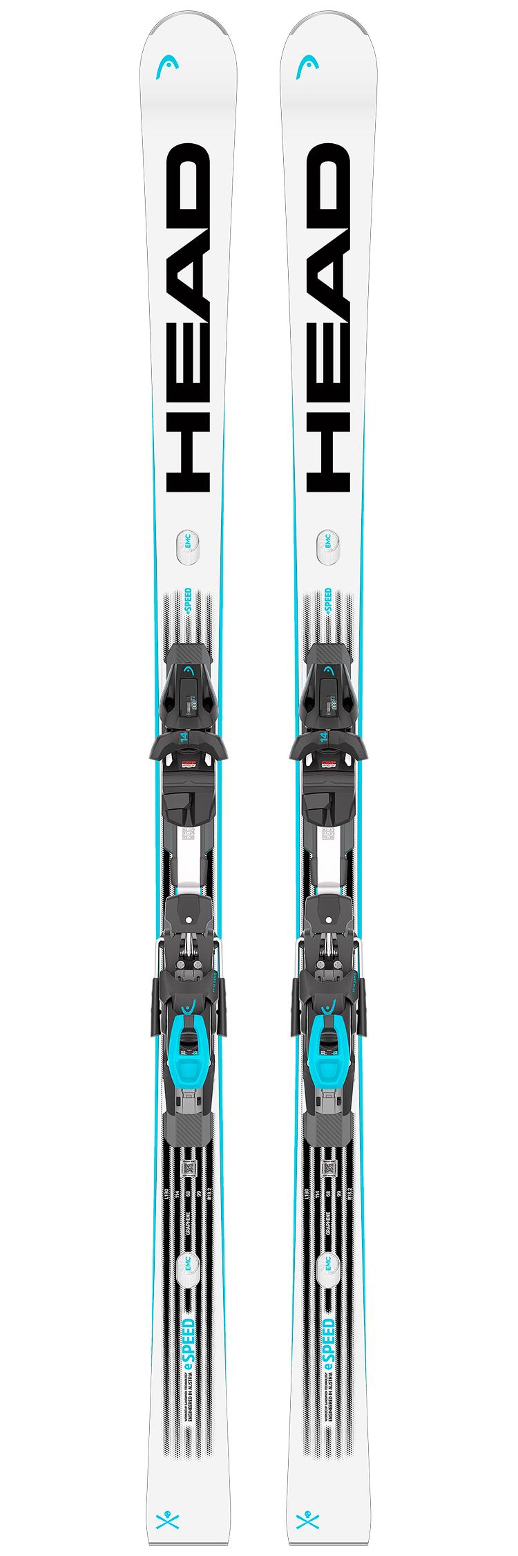 Head - Pack Ski Wc Rebels E-Speed - 175 + Freeflex 14 Gw Br.85 Matt Black Speed Blue - Ski