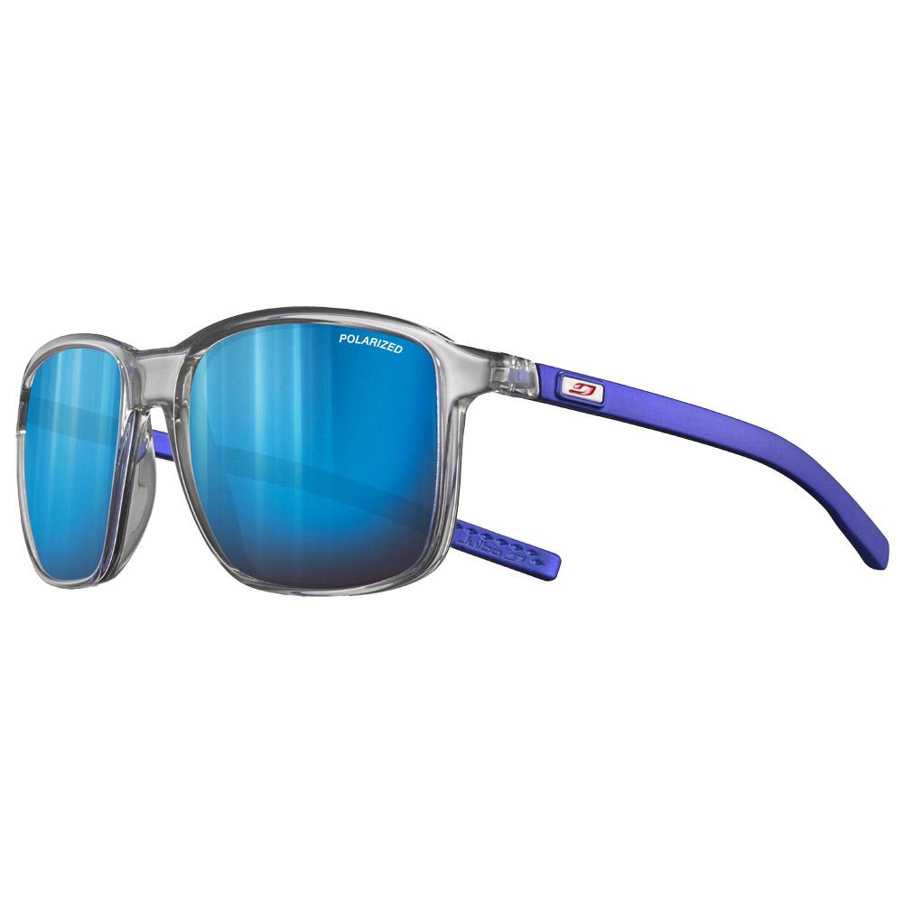 Julbo - Creek Translucide Brillant Gris Bleu Métal Spectron 3 Polarized - Sonnenbrille - Blau - Glisshop.de