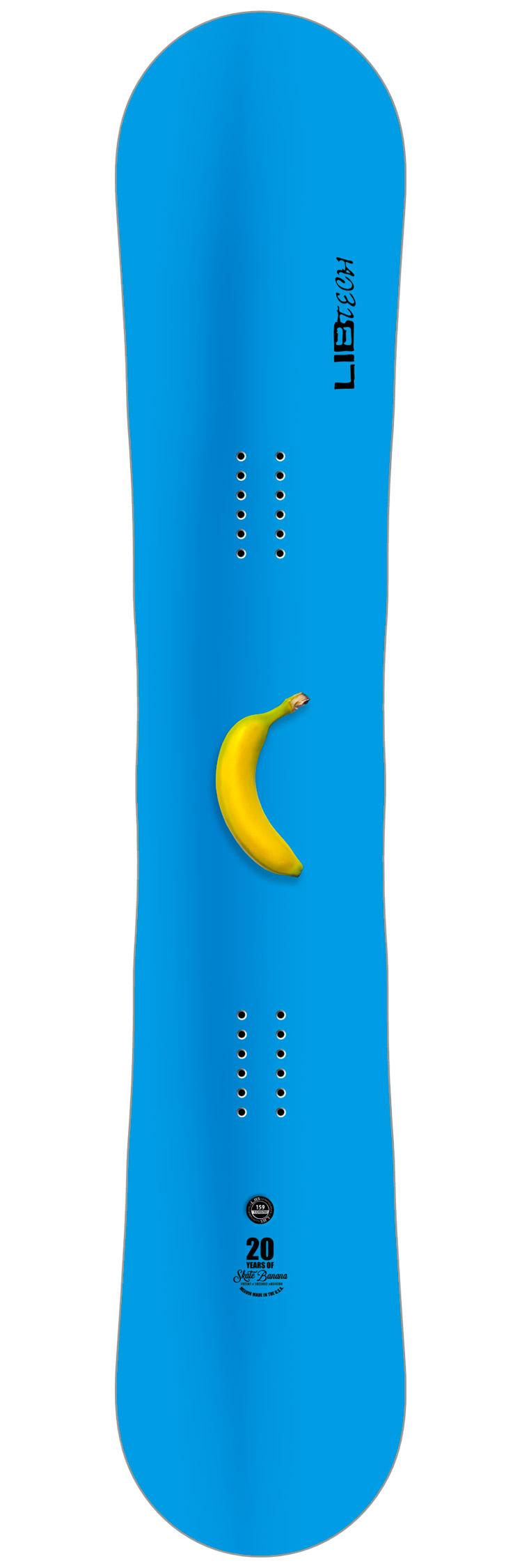 Lib Tech - Snowboard set Skate Banana + bindings - Snowboard