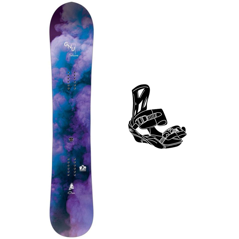 Gnu - Snowboard set Setsuna + bindings - Snowboard
