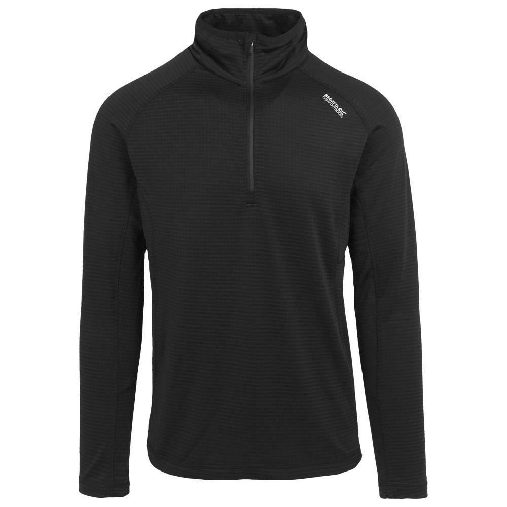 Regatta - Yonder II Black - XL - Fleece - Größe XL - Schwarz - Herren - Glisshop.de