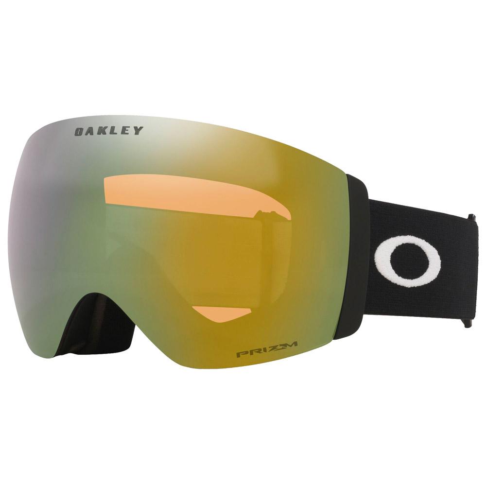 Oakley - Flight Deck Pro L Matte Black Prizm Sage Gold Iridium + Prizm Iced Iridium - Skibrille - Schwarz - Glisshop.de