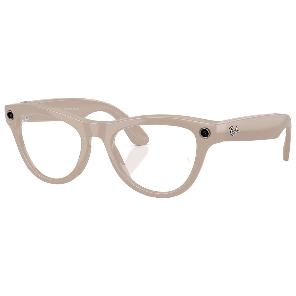Ray Ban - Meta Skyler Gen 2 Shiny Chalk Grey Transitions Saphir Incolore - Sunglasses