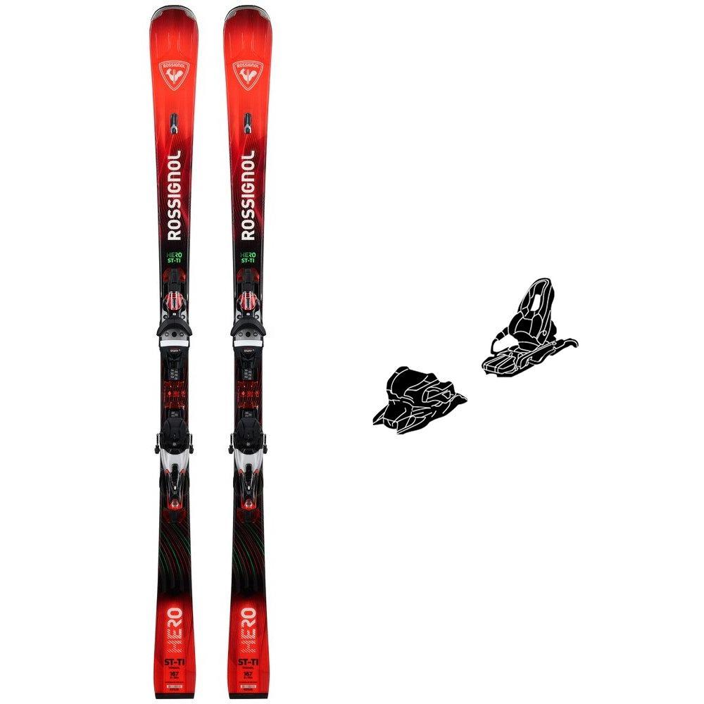 Rossignol - Pack Ski Hero St Ti Konect - 167 + Nx 12 Konect Gw B80 Silver Red - Ski