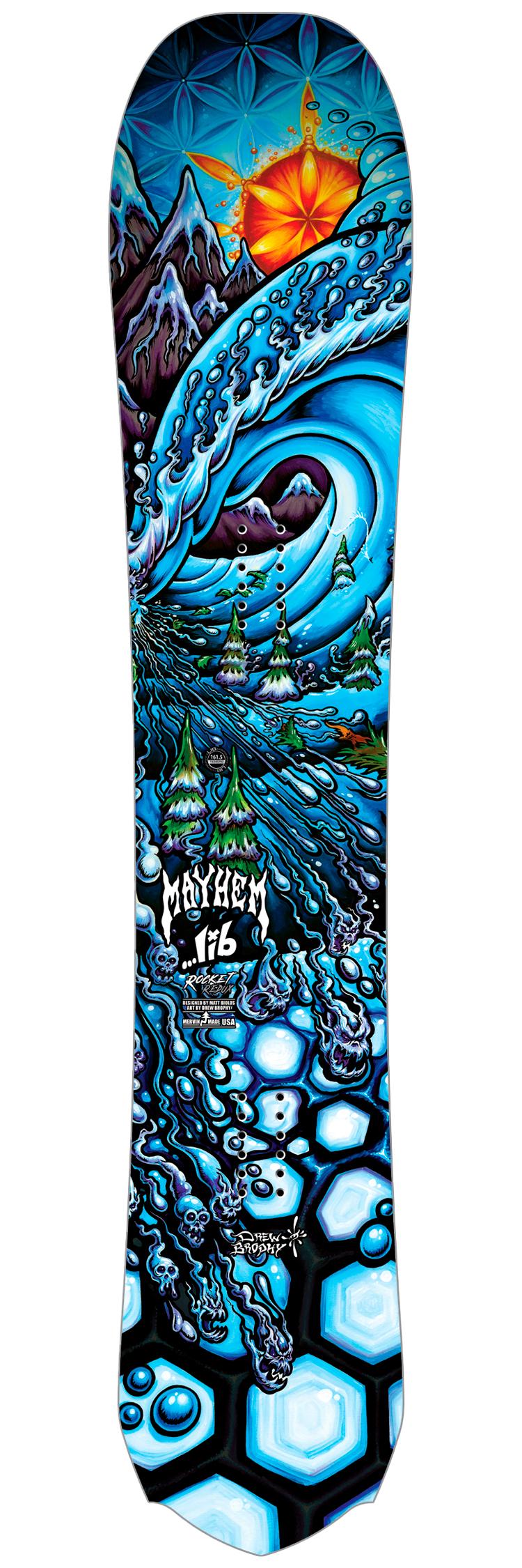 Lib Tech - Snowboard set Mayhem Rocket + bindings - Snowboard