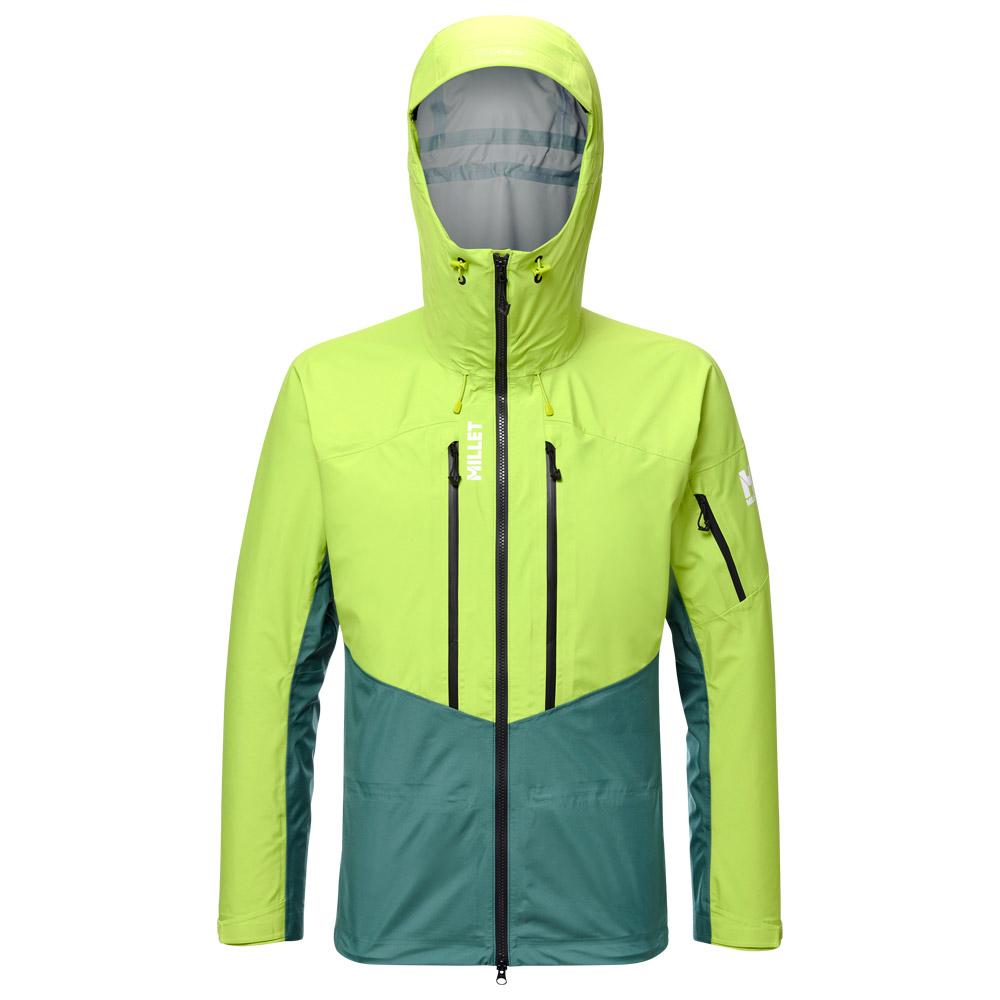 Millet - M White 3L Jkt Bottle Macaw Green - XL - Ski Jacket