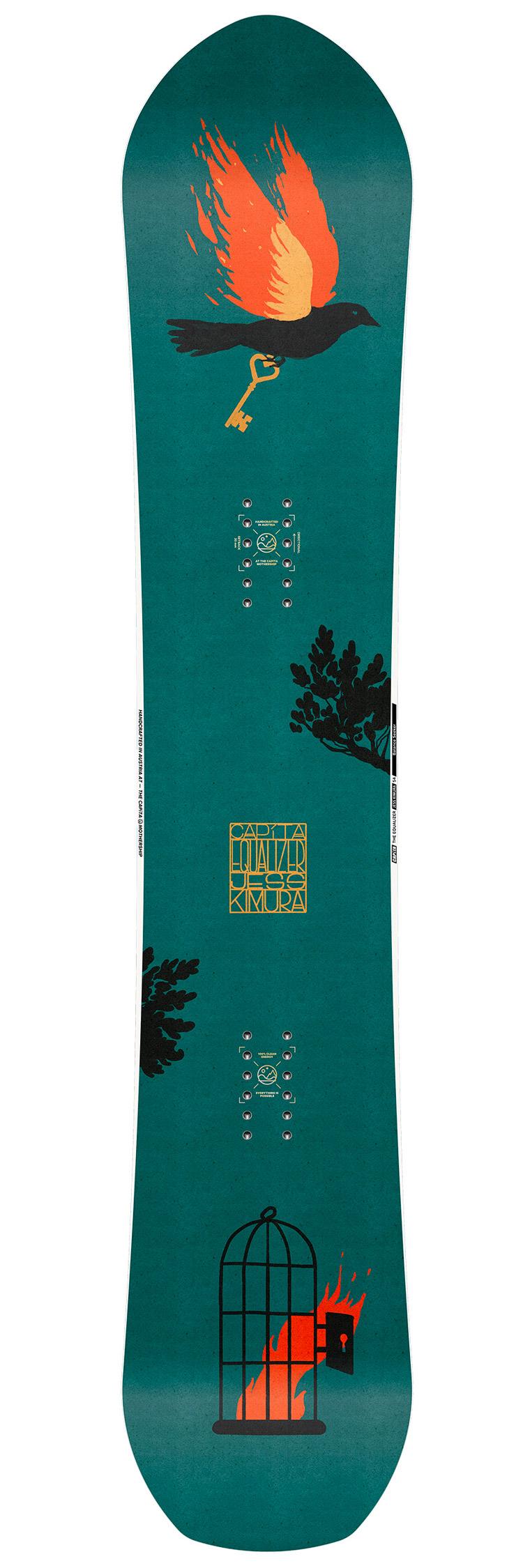 Capita - Pack Snowboard The Equalizer - 142 + Talent - Snowboard