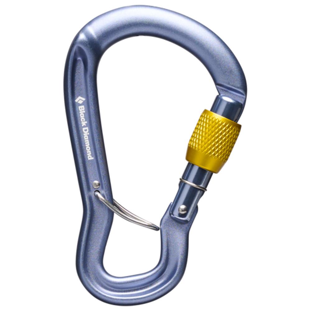 Black Diamond - Gridlock Screwgate Gray - Carabiners