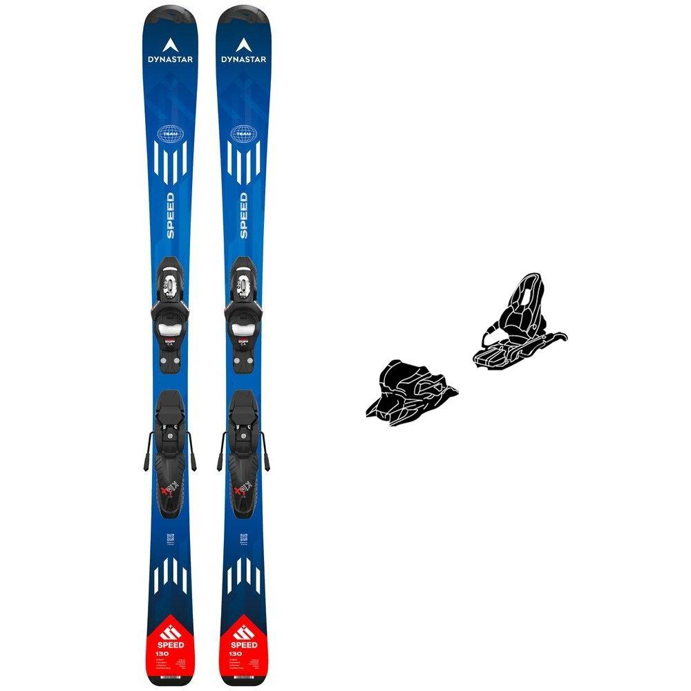 Dynastar - Pack Ski Team Speed 100-130 Kid-X - 130 + Kid 4 Gw B76 Black - Ski - Größe 130 - Schwarz - Glisshop.de