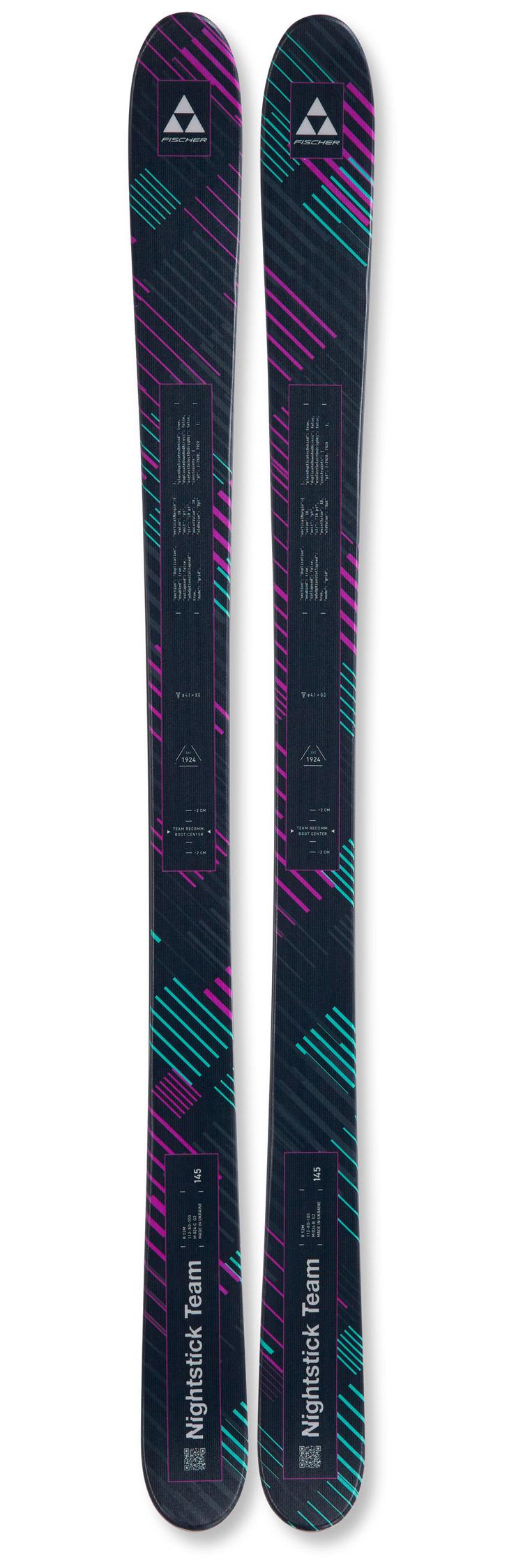 Fischer - Ski-Set Nightstick Team + Bdg - Ski - Glisshop.de