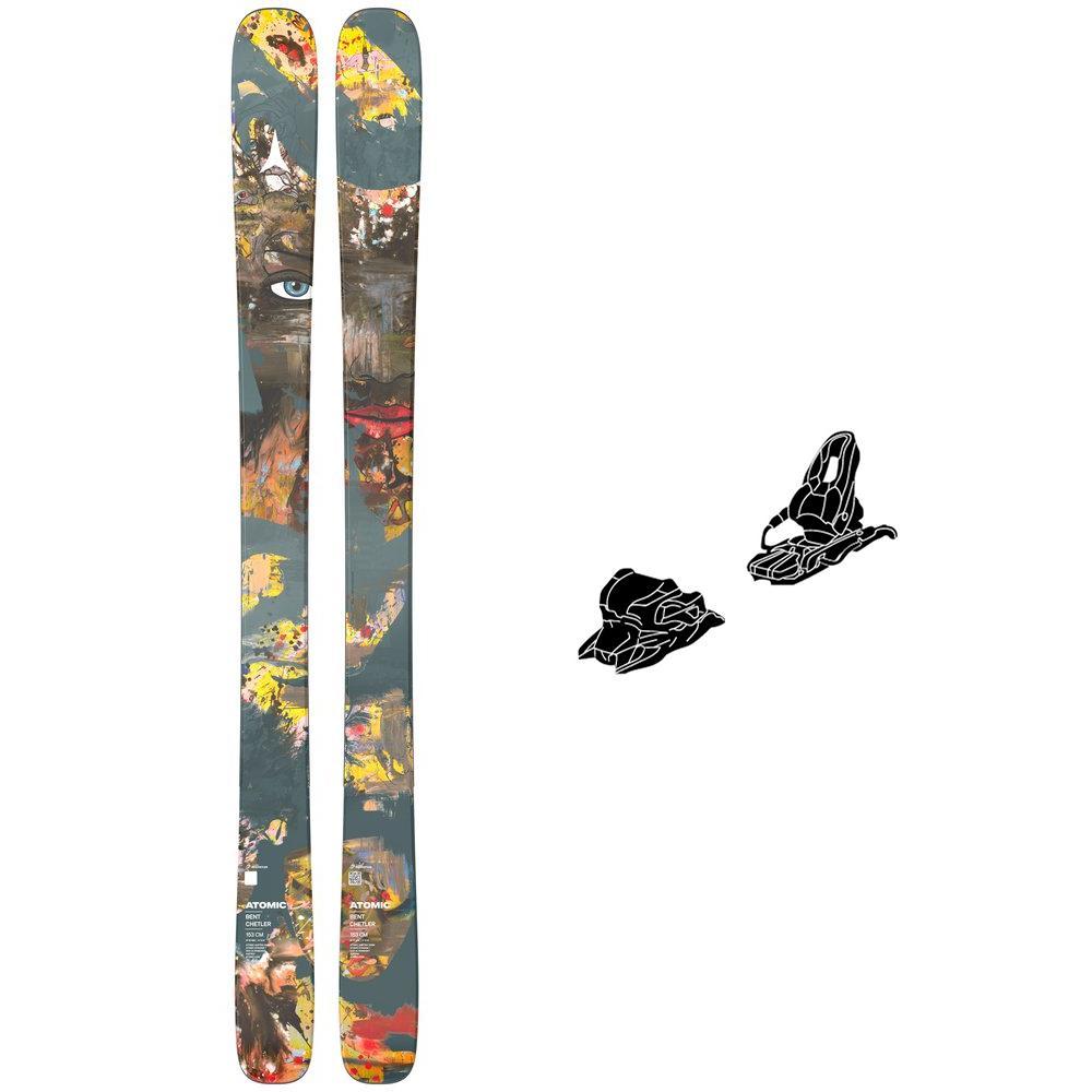 Atomic - Alpine ski set Bent Chetler Mini 153-163 + bindings - Ski
