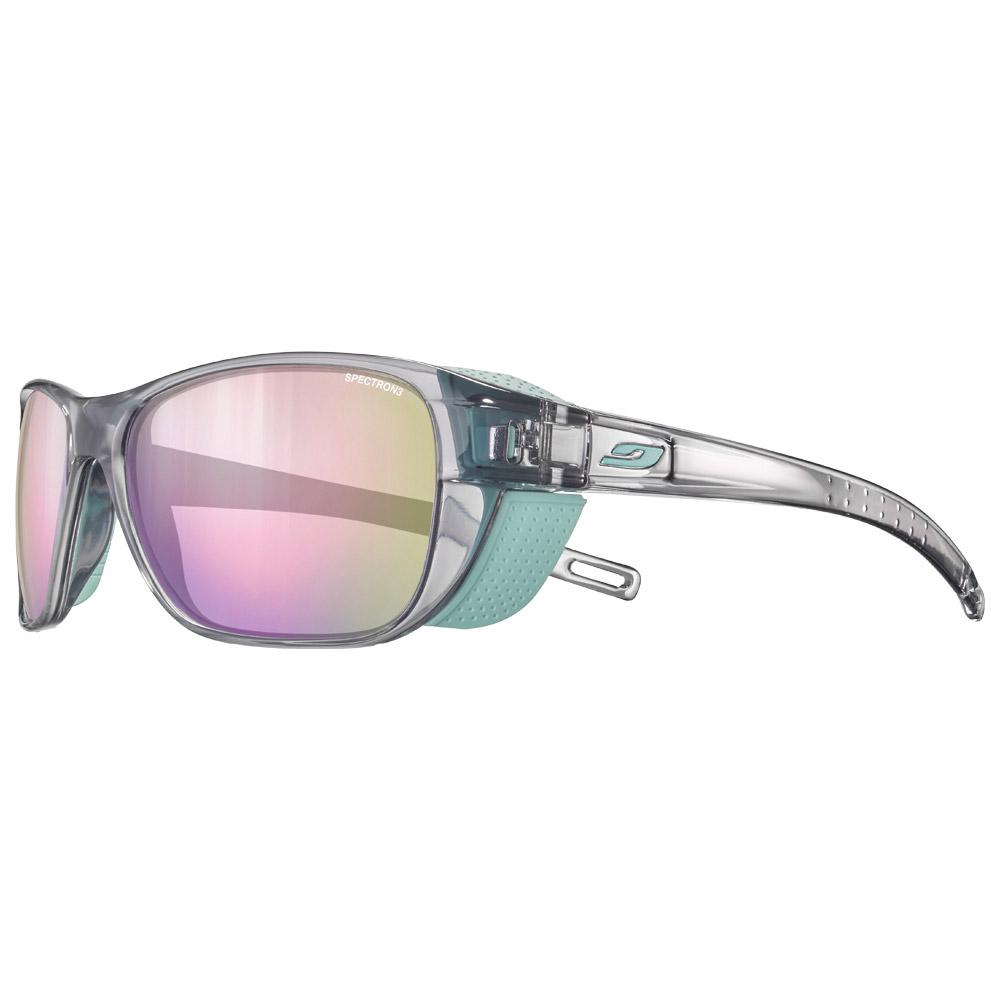 Julbo - Camino M Translucide Brillant Gris Clair Mint Spectron 3 - Sonnenbrille - Grau - Glisshop.de