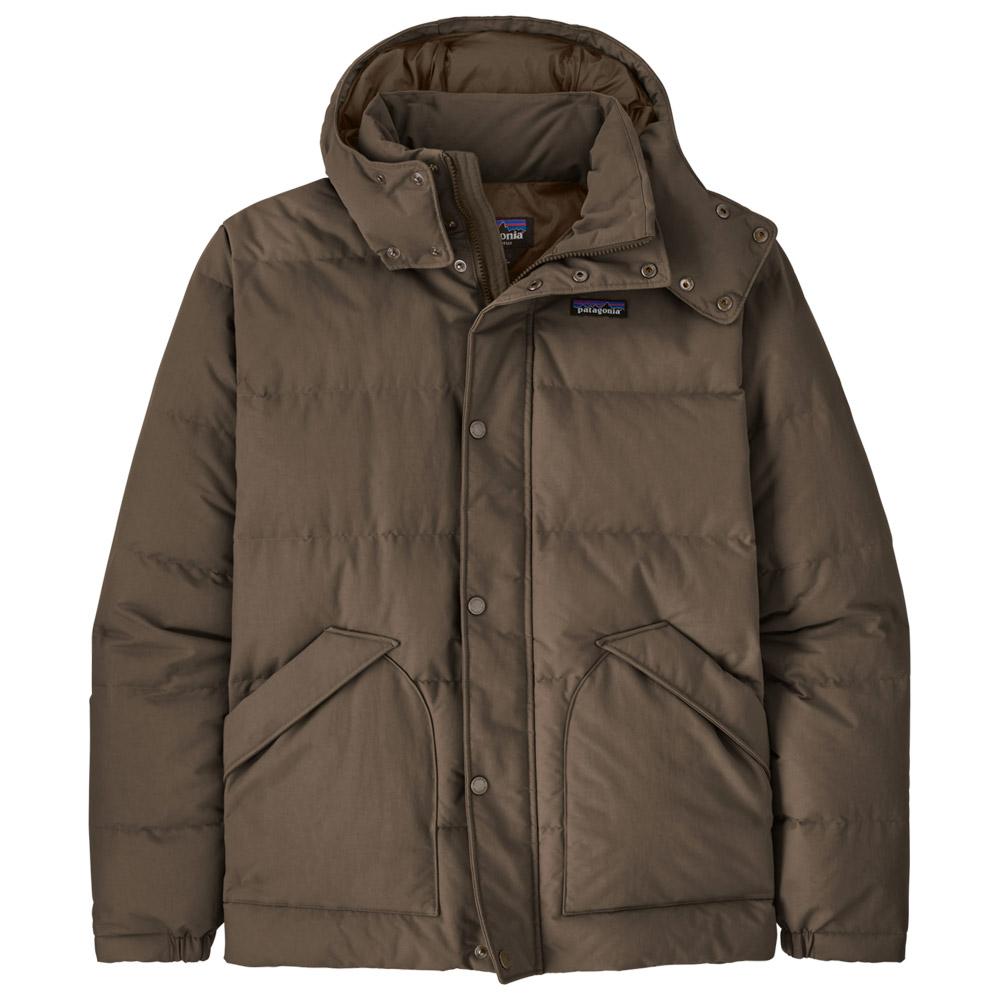 Patagonia - Downdrift Otter Brown - L - Kapuzenjacke - Größe L - Braun - Herren - Glisshop.de