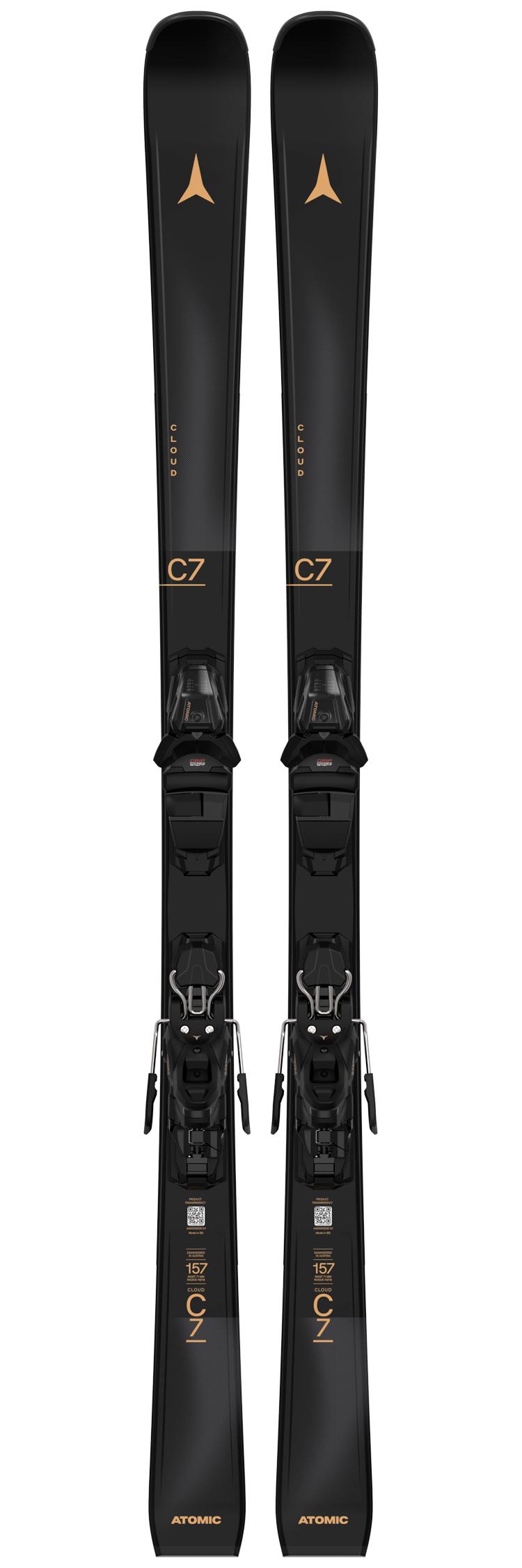 Atomic - Pack Ski E Cloud C7 Black Lt - 145 + M 10 Gw Black Light Sand Black L80 - Ski
