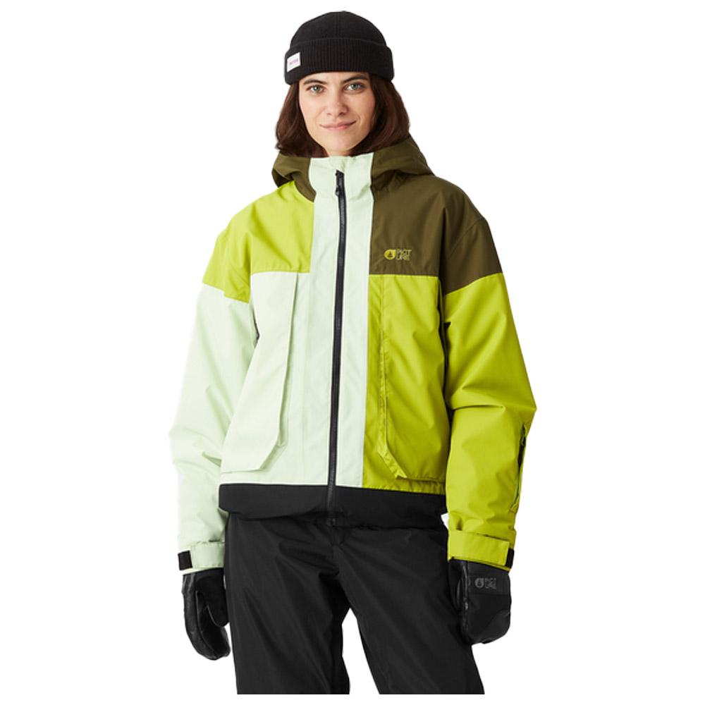 Picture - Citrik W's Tobacco Tender Green - XS - Ski Jacket