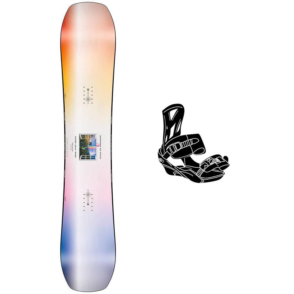 Nitro - Snowboard-Set Optisym Womens + Bdg - Snowboard