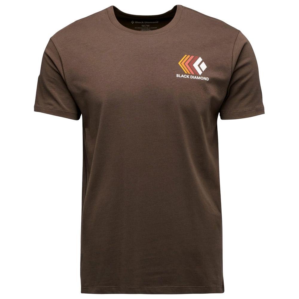 Black Diamond - M Faded Ss Tee Basalt - XL - T-Shirt zum Klettern