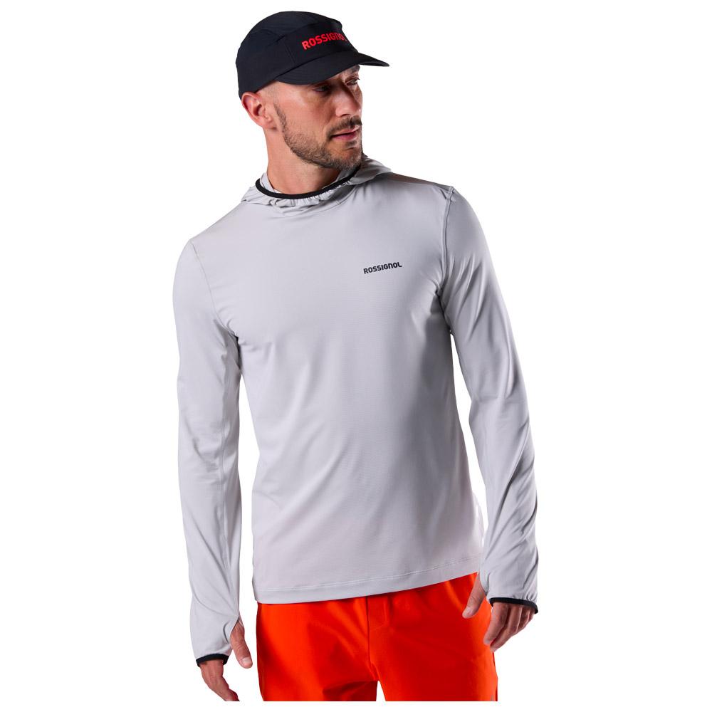 Rossignol - Westweg Sun Light Grey - XL - Trail T-Shirt - Größe XL - Grau - Herren - Glisshop.de