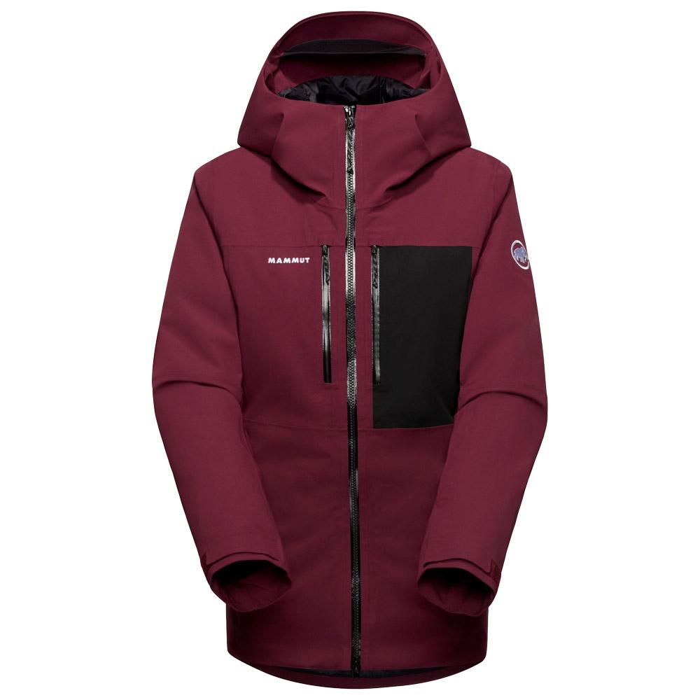 Mammut - Stoney HS Thermo Hooded Jacket Women Vin Black - M - Ski Jacket