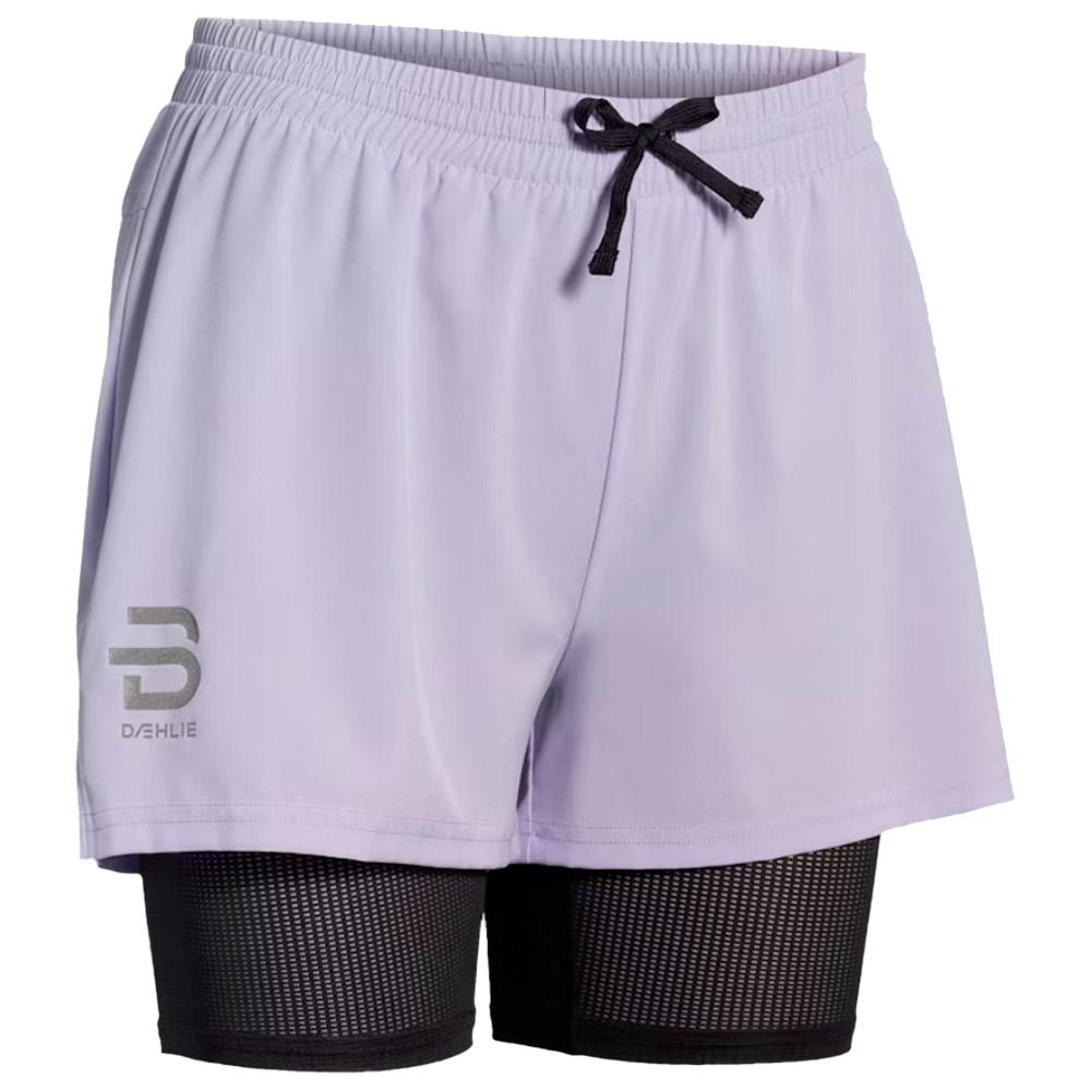 Bjorn Daehlie - Shorts Run 2 In 1 Blue Aura - XS - Trail shorts