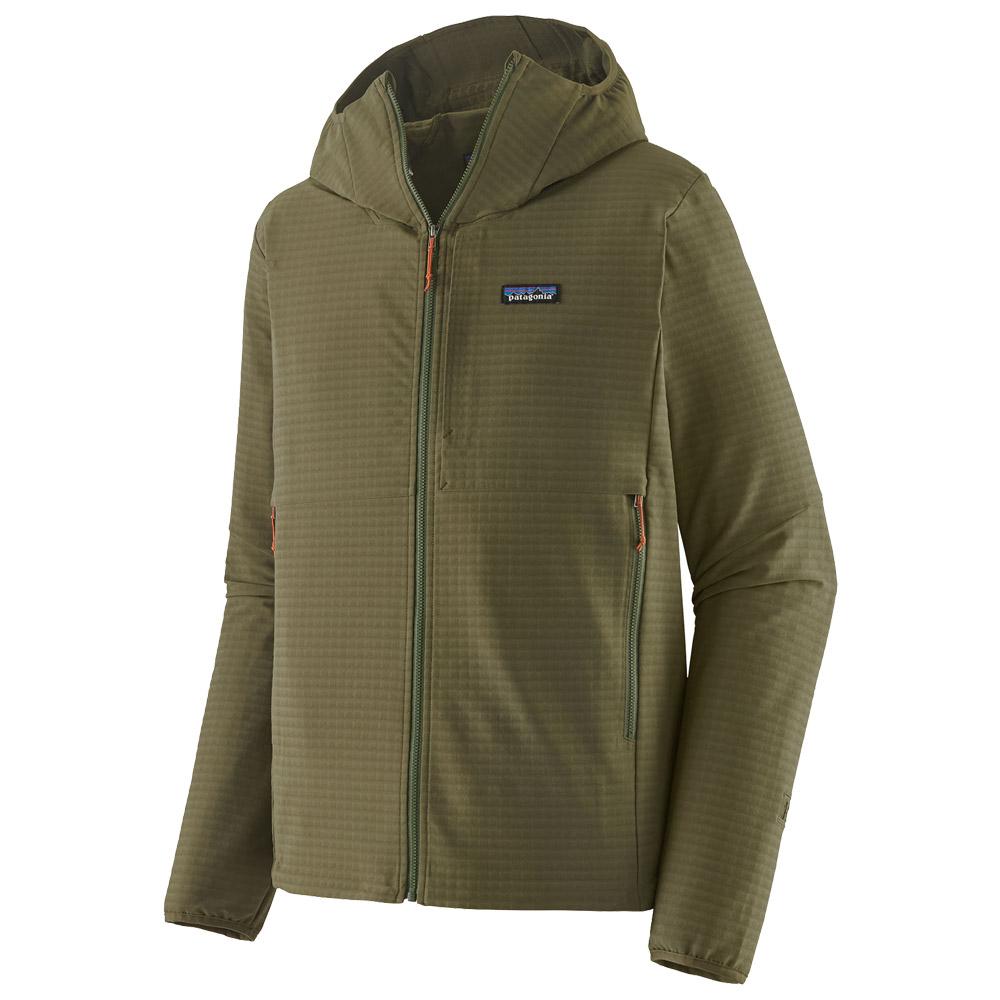 Patagonia - R1 Techface Hoody Basin Green - L - Fleece