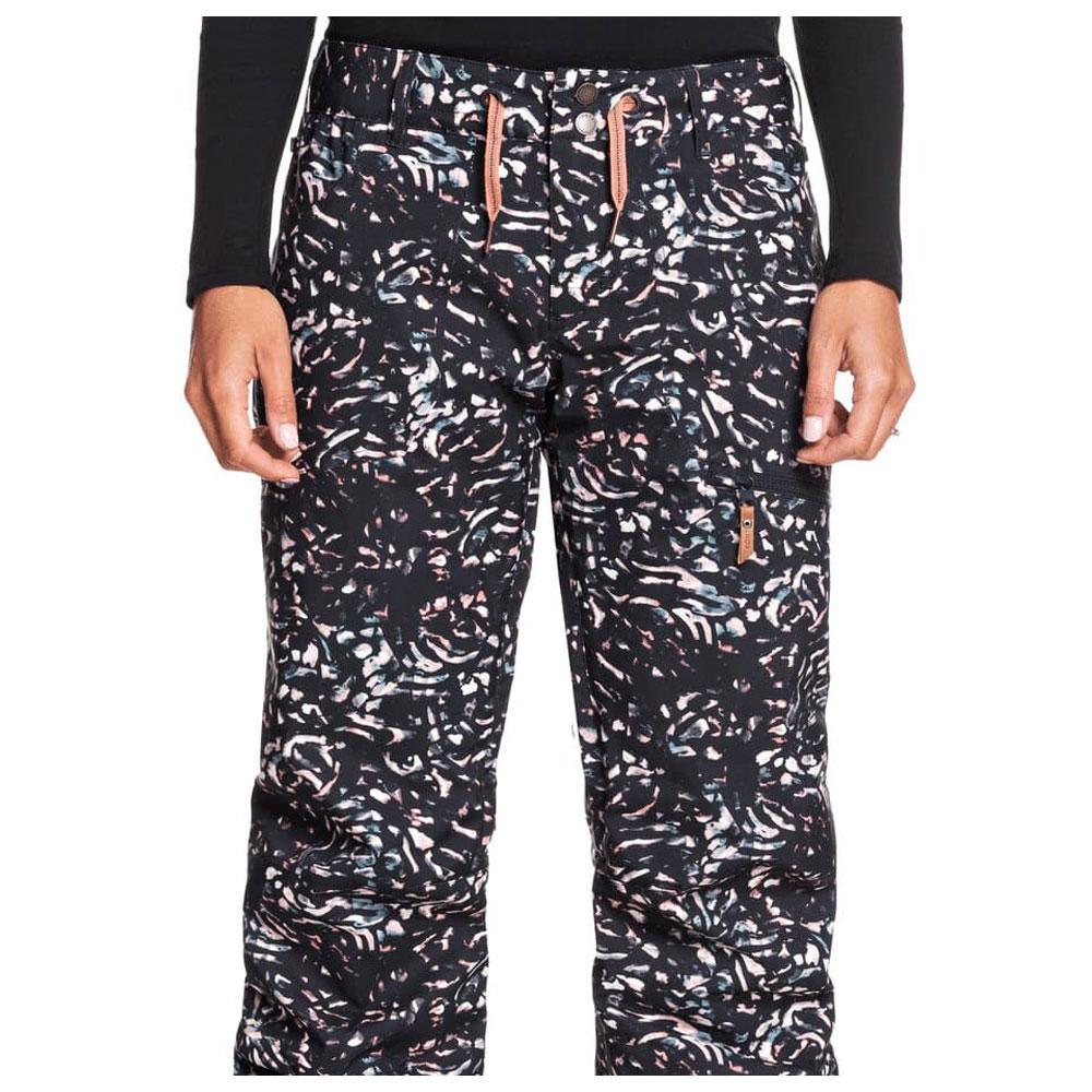 Pantalon Ski Roxy Nadia Printed True Black Izi - Hiver 2021 | Glisshop