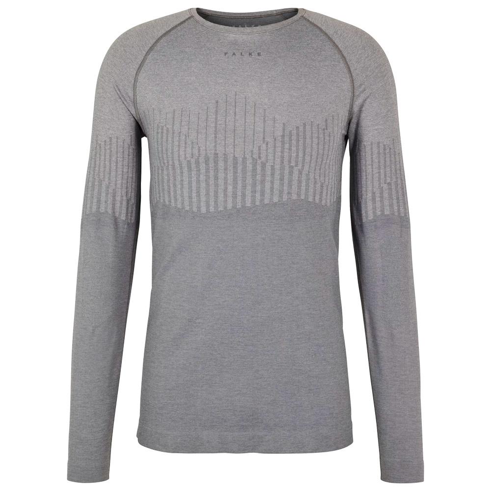 Falke - Longsleeved Trend Tight Fit Dark Grey Heather - XL - Technical underwear