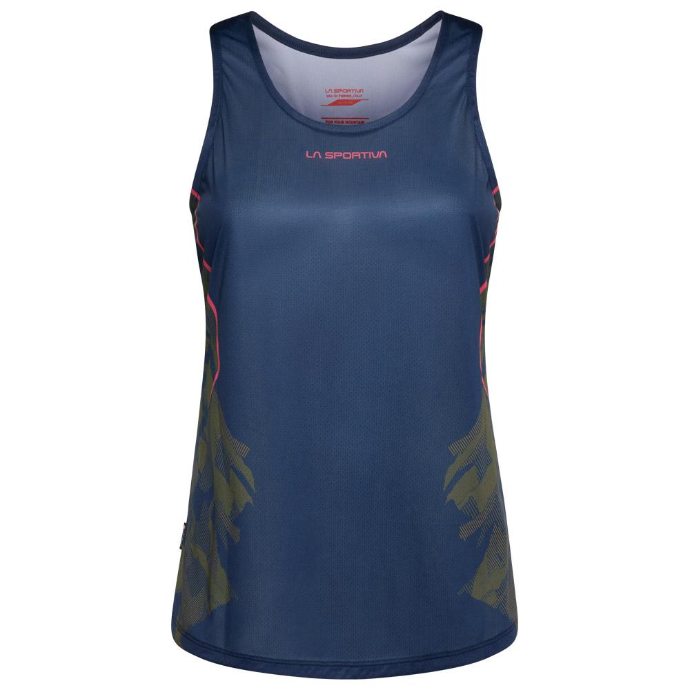 La Sportiva - Pacer Tank W Night Sky Rosebay - XS - Trail tee-shirt
